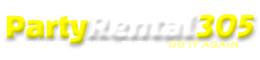 PartyRental 305 Logo